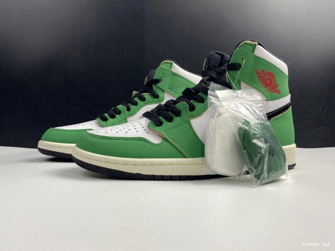 Jordan Green Retro 1 Lucky Air High DB4612-300 0703